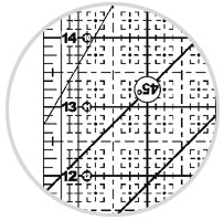Quilting Ruler 6.5"x24"
