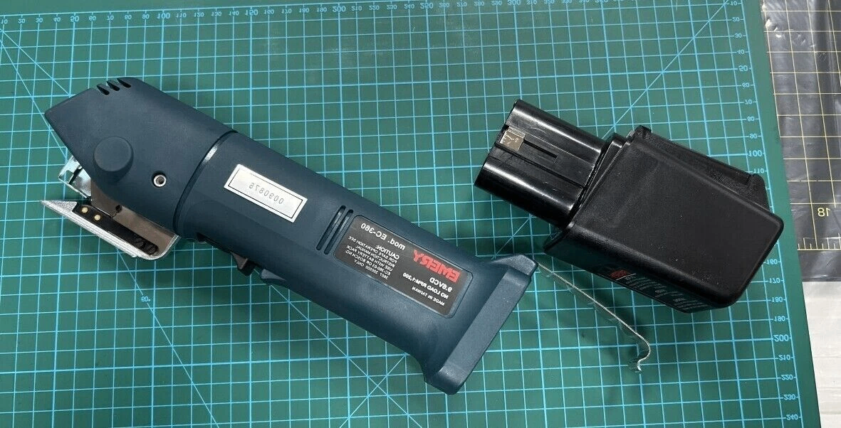 Heavy Duty Cordless Electric Shear/Cutter (60mm) Round Knife Cutter w/ w/o Box (EC-360/EC-360A)