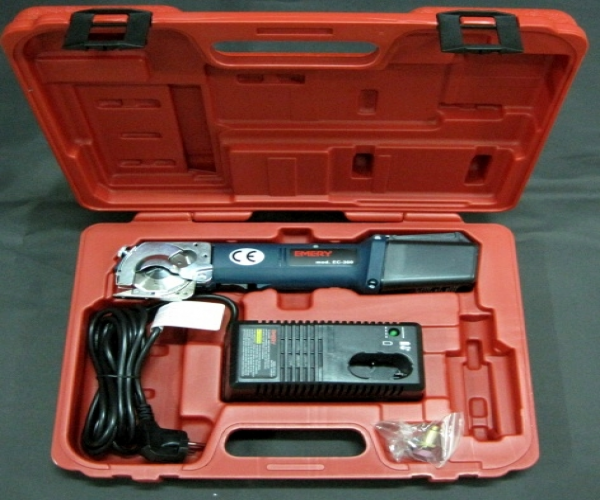 Heavy Duty Cordless Electric Shear/Cutter (60mm) Round Knife Cutter w/ w/o Box (EC-360/EC-360A)