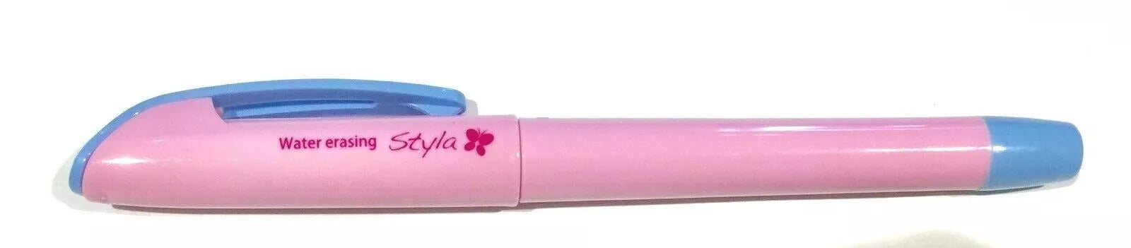 "Sewline" Styla Water Erasable Roller Ball Point Pen (Pale Blue Ink)