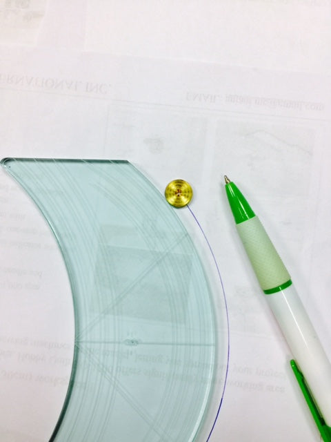 Quilters Brass Wheel  1/4"