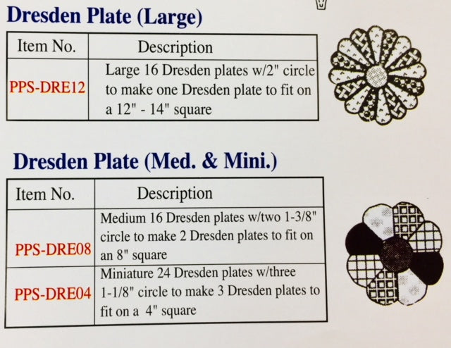 Dresden 紙藝拼布取樣包