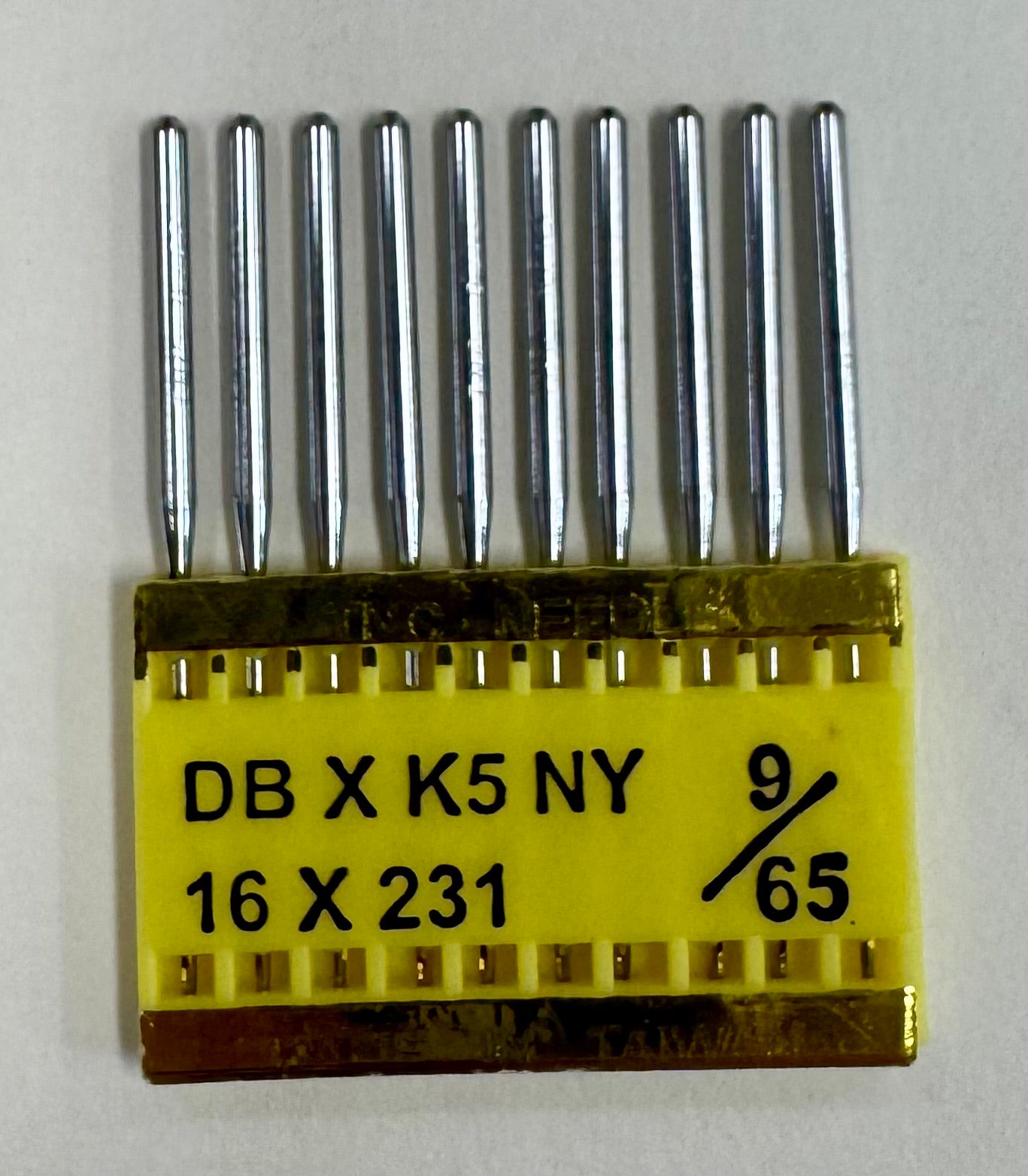 TNC Triumph x 10 Titanium Embroidery Machine Needle DBxK5 NY, 16x231