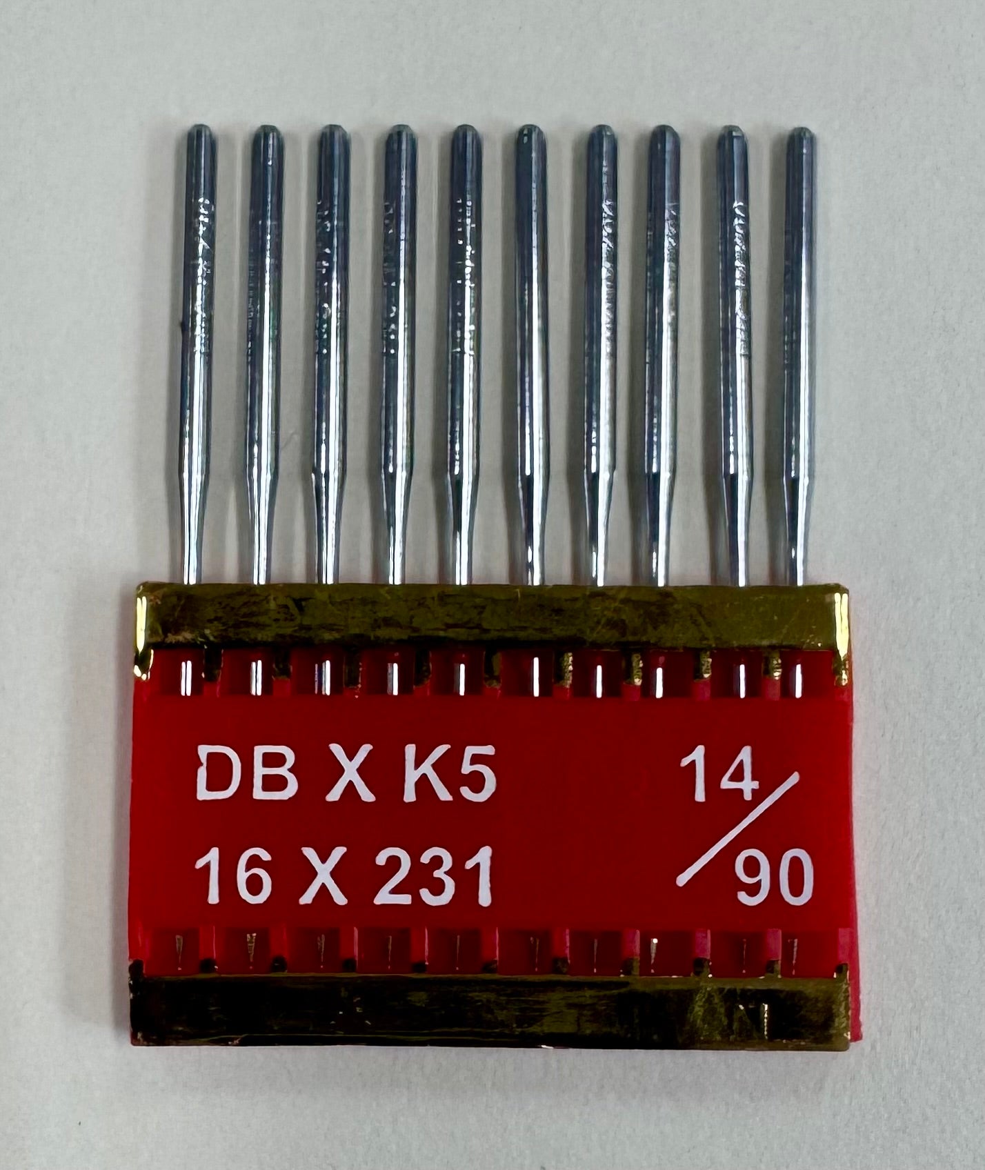 TNC Triumph x 10 Titanium Embroidery Machine Needle DBxK5 NY, 16x231