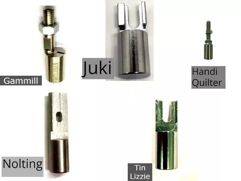 Metal Glide Spoon Foot only without Shank Adapter for Long Arm Quilting M/cs