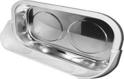 Magnetic Parts Tray (Rectangle) with Pivoting Plastic Cowl