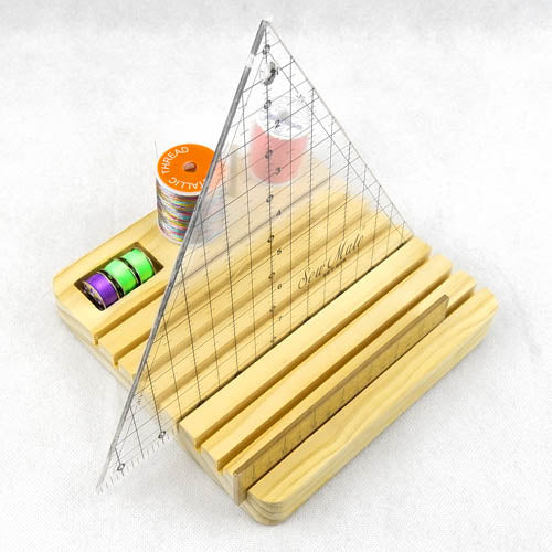 Wooden Ruler Rack - 180 x 180x 25mm