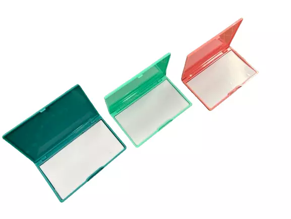 Magnetic Pin Holder/Storage/Pin Cushion/Box - Red, Blue, Green