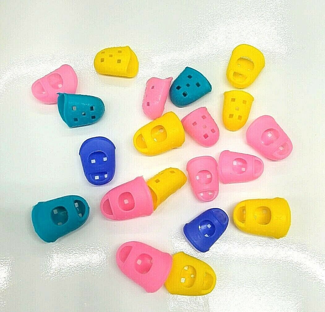 20X Needle Grip Thimbles, Mixed Sizes 5 each of S, M, L, XL #NGT-XX/20
