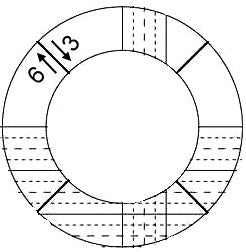 Ring Template 6" + 3"