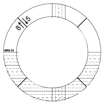 Ring Template 8" + 5"