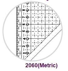 Quilting Ruler 20x60cm