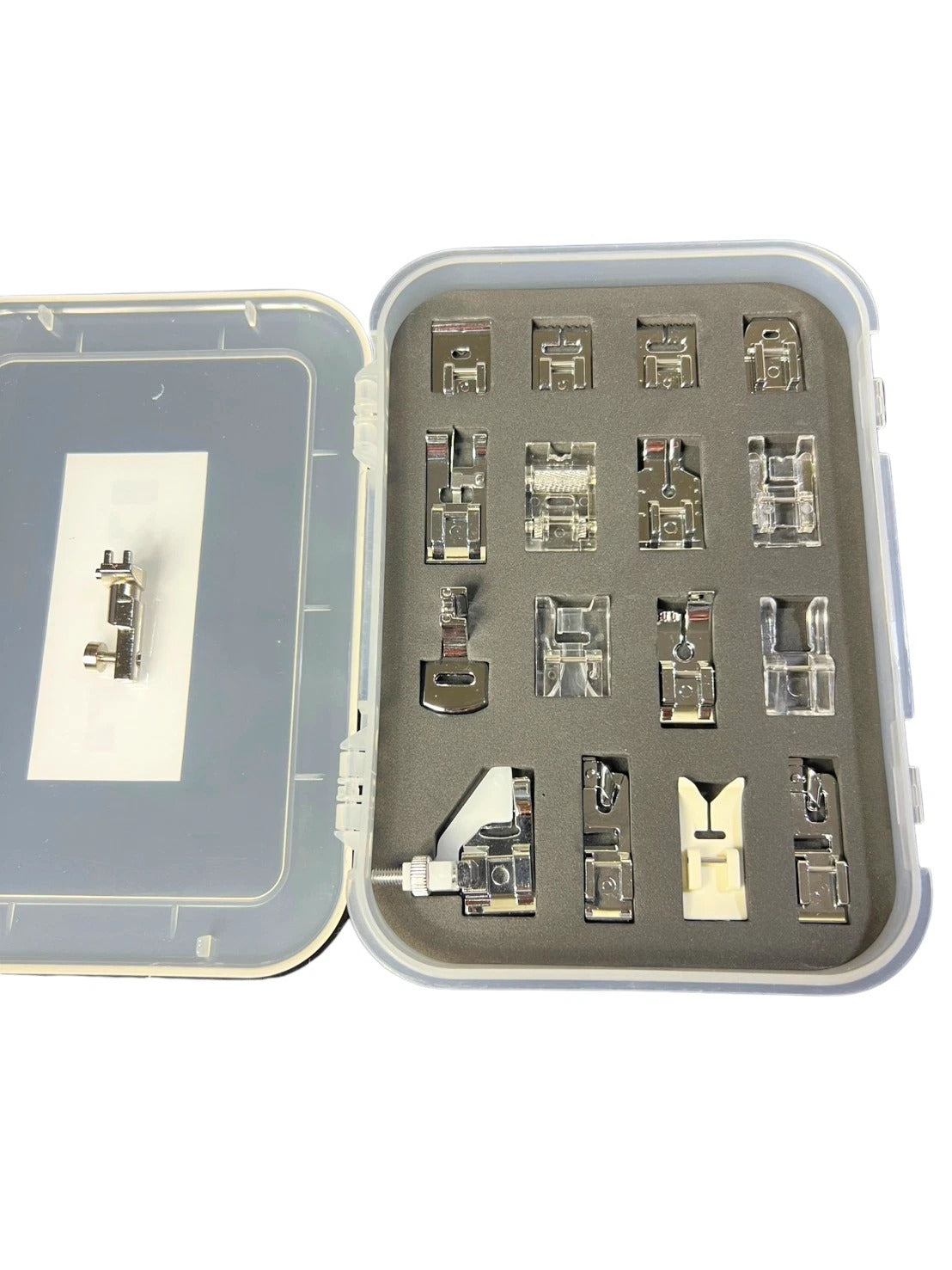 16-pc Presser Foot Set - Type "C" Fit Most Home Sewing Machine-Low Shank Singer, Janome, Brother, Baby Lock, Bernette, Juki, Toyota, Necchi, New Home, Kenmore, White, Riccar & Bernina (Copy)