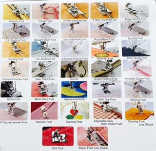 32-Pc Sew. Machine Foot Set  PF-032