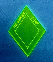 Plastic Template (Acrylic) 5-Pointed Star for English Paper Piecing Fabric Cut