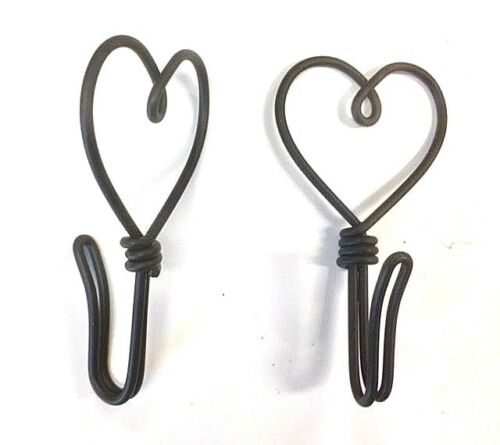 Wire Single Hook (Heavy Duty) - Heart Shape Design