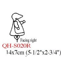 Single Hooks (Sunbonnet Sue)