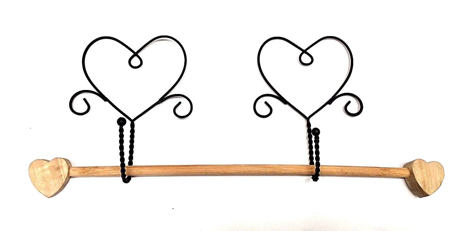 Wire Single Hook - Heart Shape Design