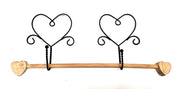 Wire Single Hook - Heart Shape Design