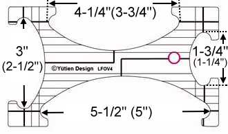 Yütien Design Quilting Templates