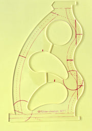Feather Template 3mm for Low Shank Machine