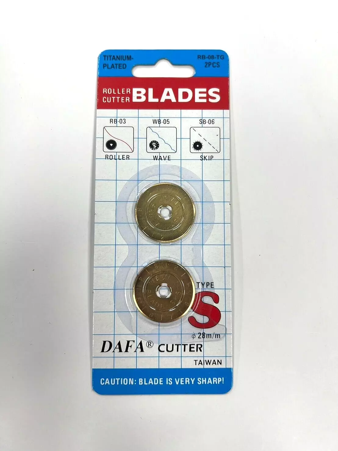 Dafa Blades Titanium 28mm - fits All 28mm Rotary Cutter