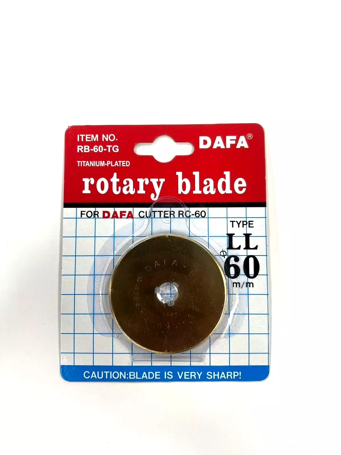 Dafa Titanium Blades 60mm - fits All 60mm Rotary Cutter