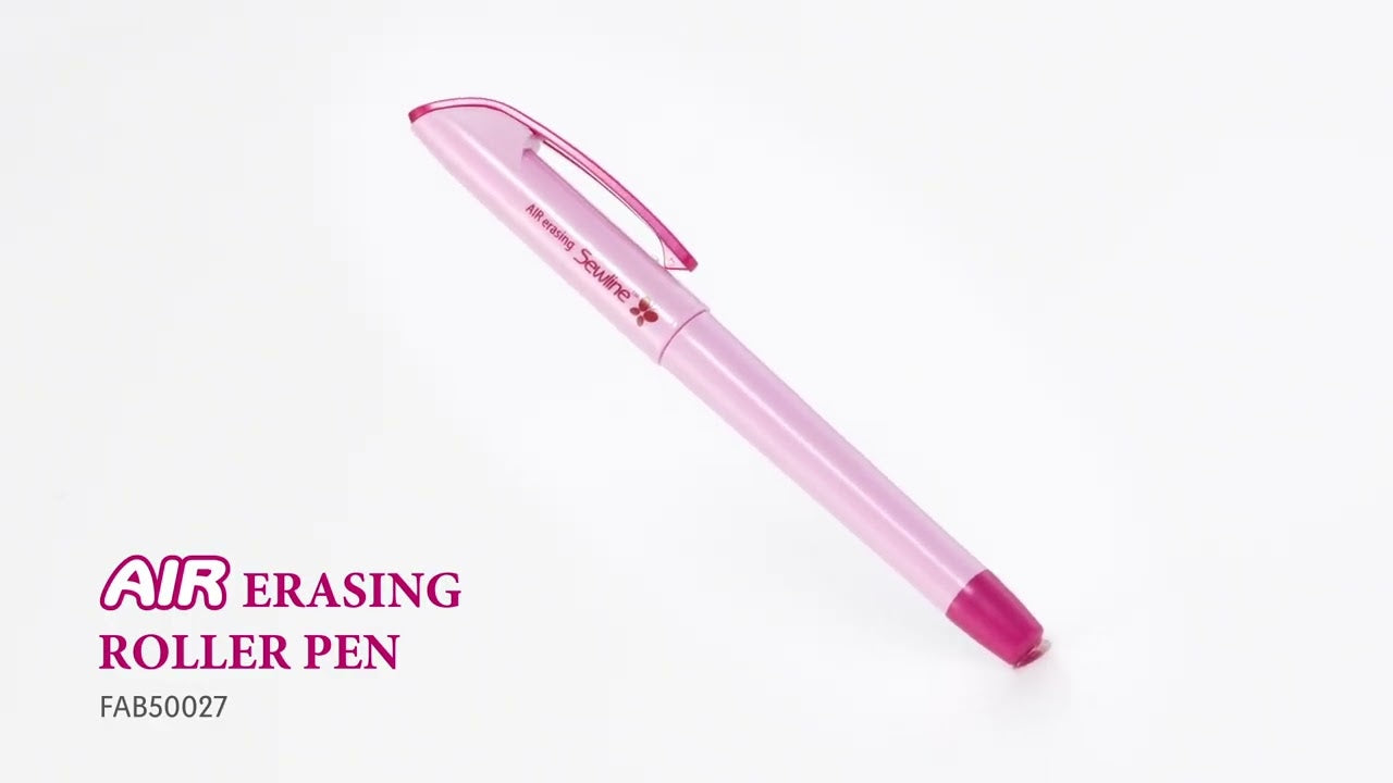 "Sewline" Air Erasing Roller Ball Point Pen (Purple Ink)