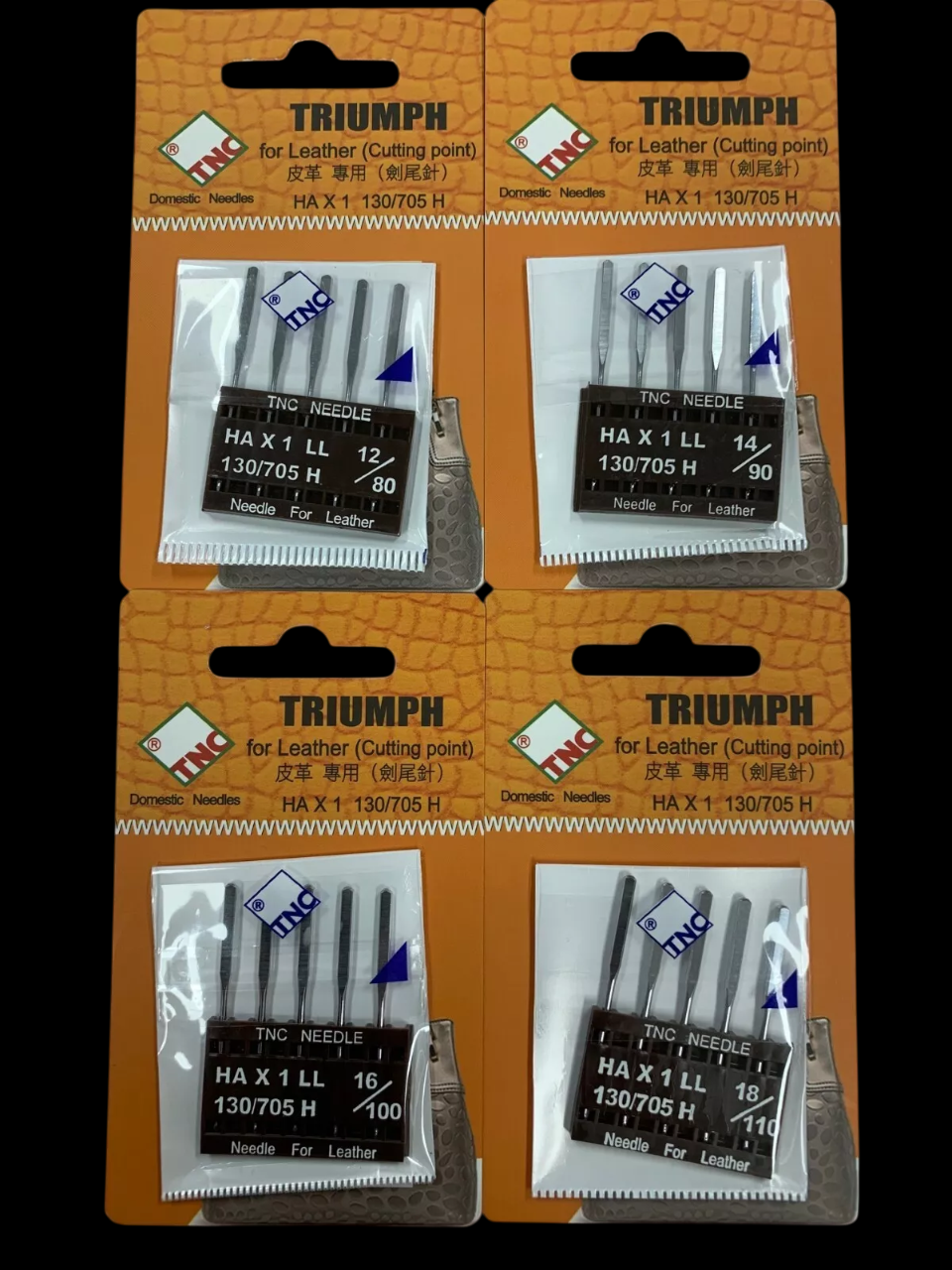TNC Machine Needles HAx1 (Leather) 5/pack