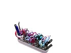 Stash n' Store Tool Organiser 6 Colours - For Sewing notions, Train model tools