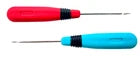 2X Non-slip Ergonomics Handle Awl(Hooked) for Leathers, Punching Tool
