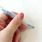 Water-Erasable Chalk Marking Pen with 5 Pcs refill - Red, White & Blue