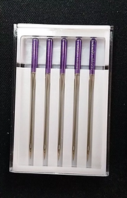 Genuine Janome Needle "Purple Tip" Size: 14/90 5/Pack