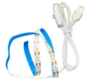 LED Light Strip 50cm Long 8mm Wide Cool White 6000K for Home Sewing Machines