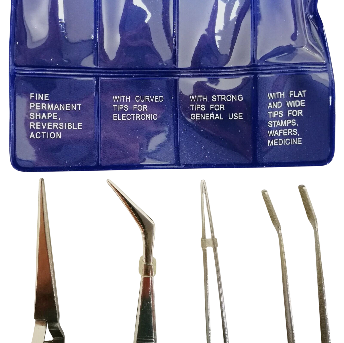 Superior Quality Stainless Tweezers Set Beading Jewellery Finding Craft Tools