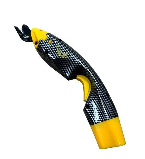 Cordless Rechargeable Electric Scissors EC-1 Complete with 2 Cutters, Battery