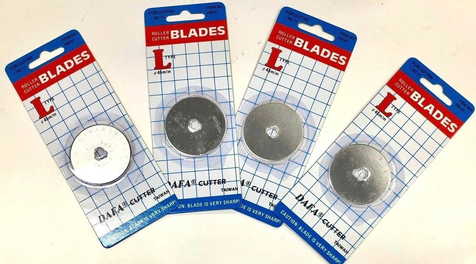 Rotary Blade Sharpener for 45mm & 28mm with 4 Extra Blades