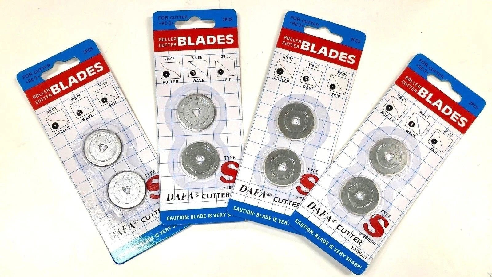 Rotary Blade Sharpener for 45mm & 28mm with 4 Extra Blades