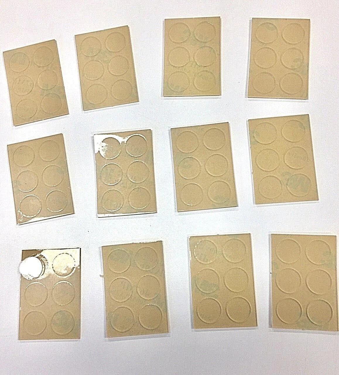Non-Slip Ruler Grips (6 DOTS PER SHEET X 12)