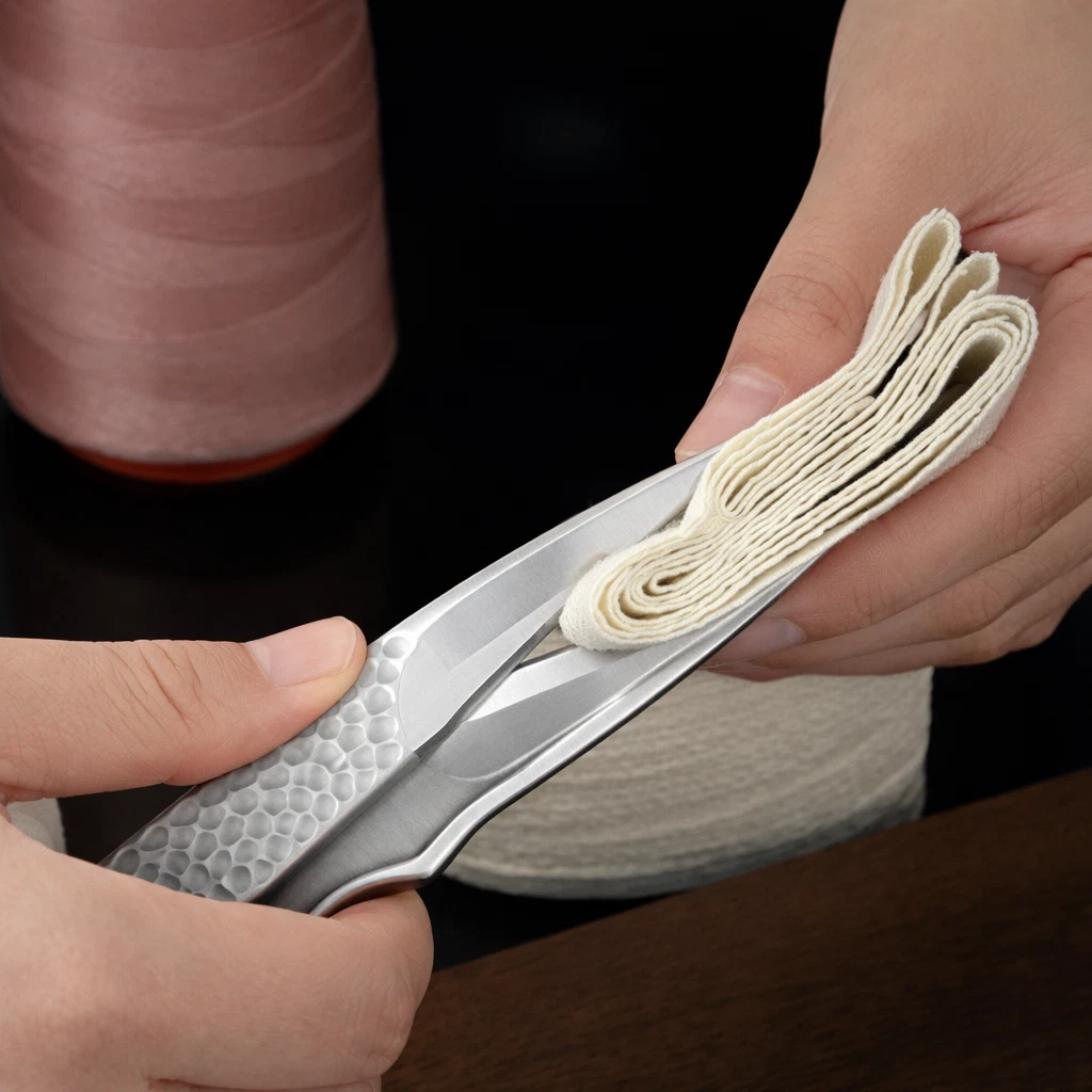 Rust Resistant Micro-crystalline Steel Fabric Thread Snips/Scissors