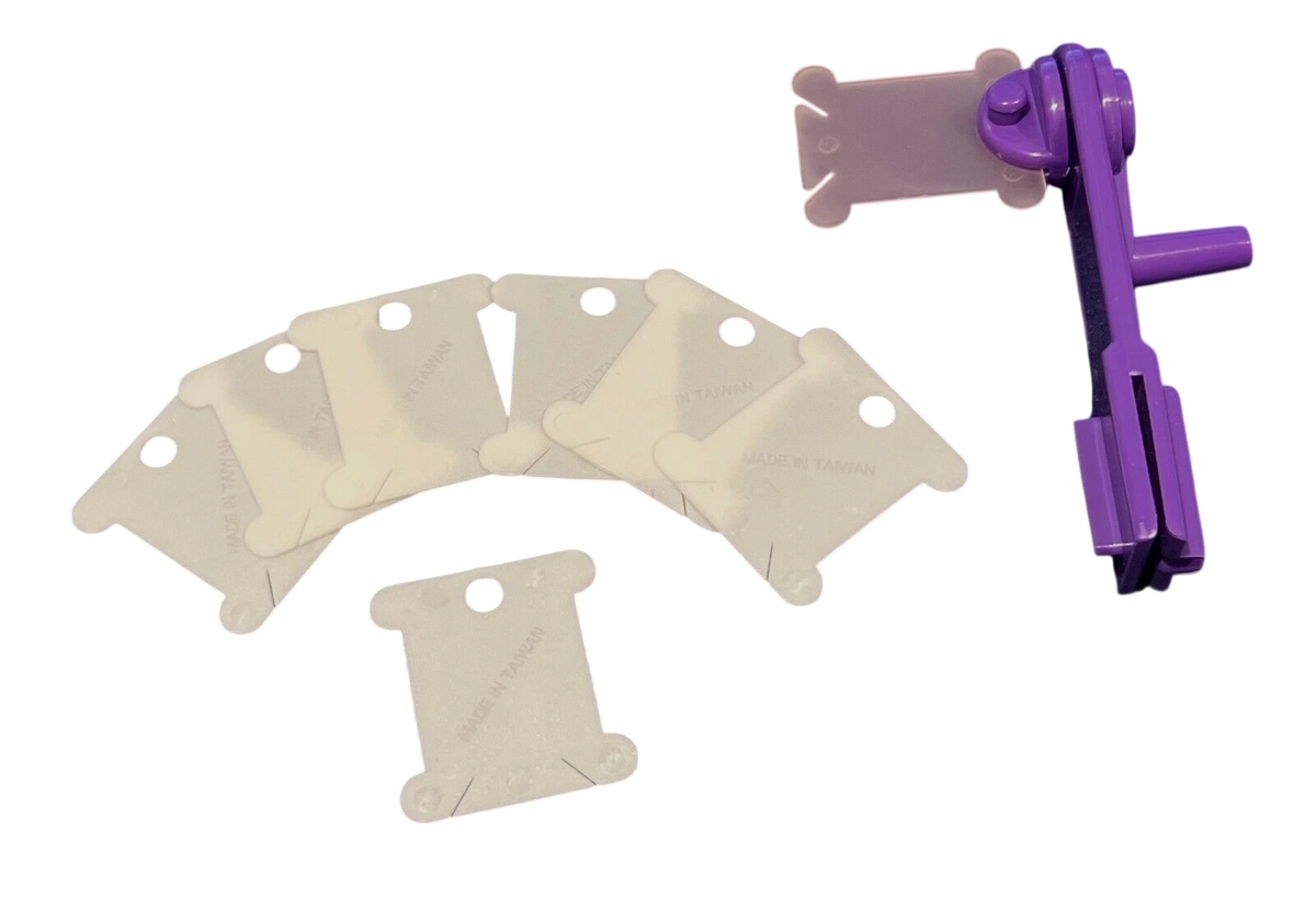 Embroidery Floss Winder to Wind Embroidery Thread onto Paper/Plastic Bobbins.