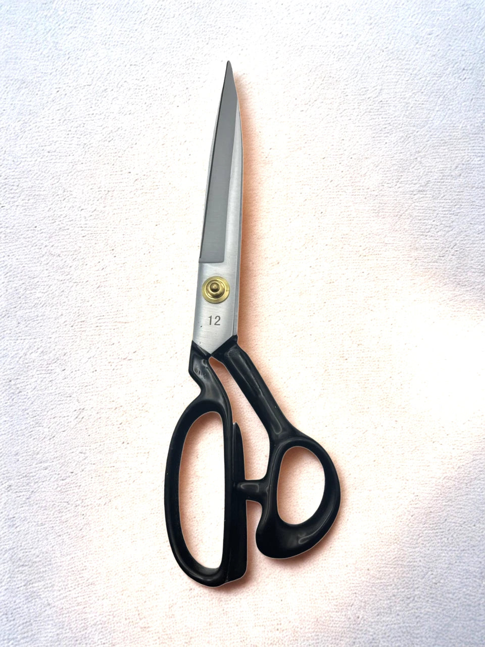 Left Handed 12" Premium Tailoring Scissors Stainless Steel - Heavy Duty Fabric