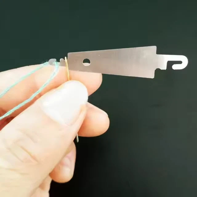 10pcs Stainless Steel Hook Yarn Threader,Embroidery Cross Stitch,