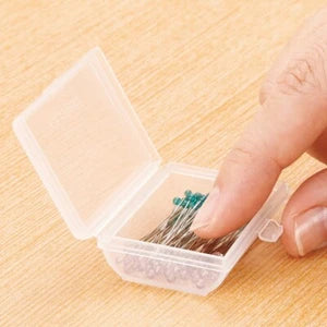 CLOVER - Heat-Resistant Glass Head Marking Pins Super Thin (0.4x35mm)(Iron Pin)