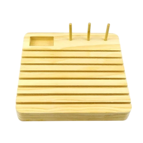 Wooden Ruler Rack Quilting Ruler Stand Spool Racks - 180 x 180x 25mm