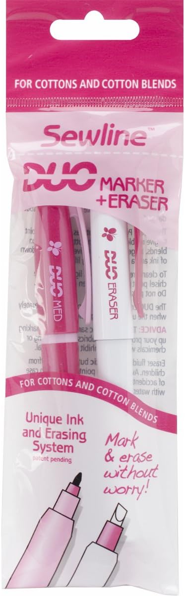 Sewline Duo Marker Thin Pen & Eraser Pen