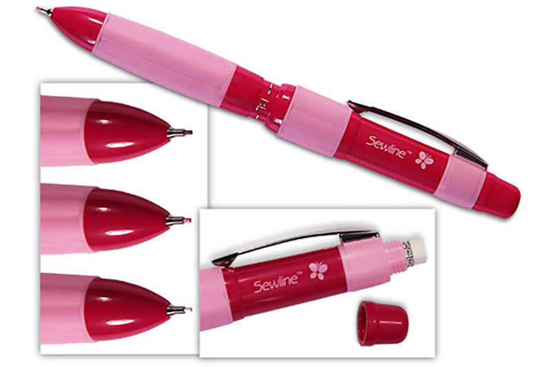 "Sewline" TRIO Colours - Rotate To Choose Lead Colour - Pink, White or Black