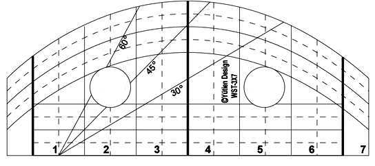 Wave/Straight Template Quilting