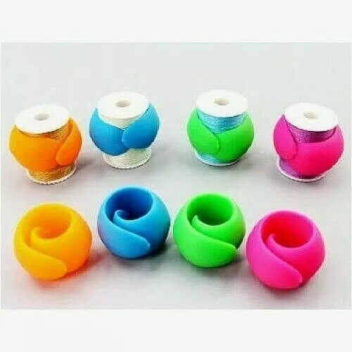 Silicone Bobbin & Spool Huggers 12/Pack For Spool/Thread