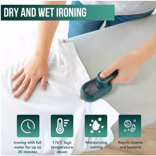 Mini Portable Iron with Spray - Professional Micro Steam Iron